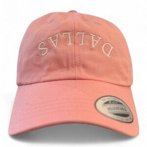 Dallas Upside Down Embroidered Dad Hat